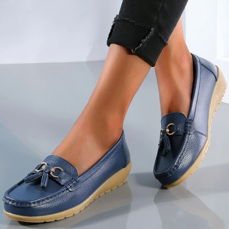 FREYJA™ - Bekväma Ortopediska Loafers, Stilrena och Stödjande
