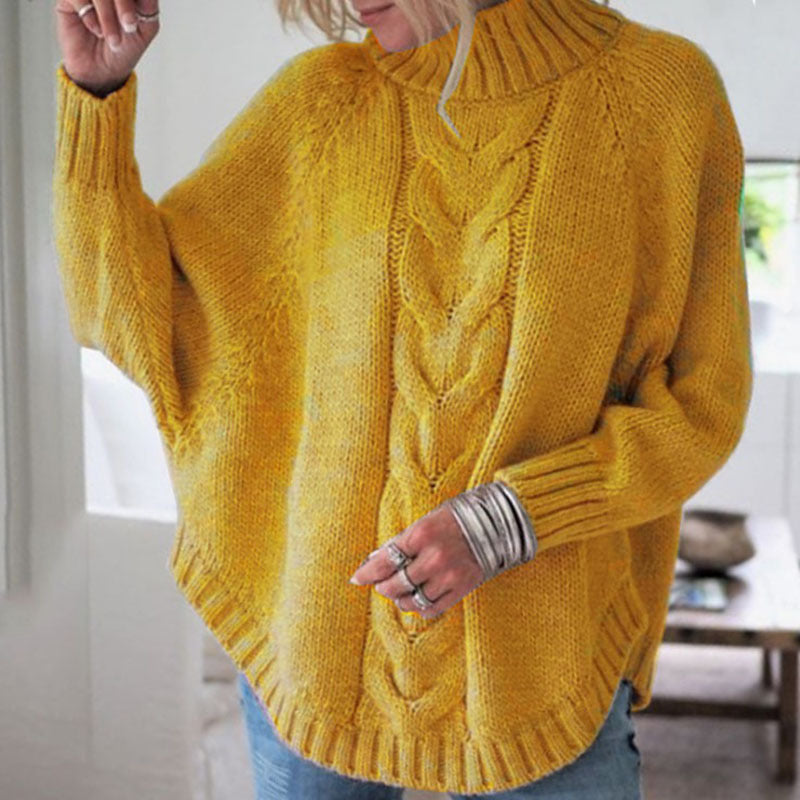 STELLA| Elegant poncho-inspireret trøje