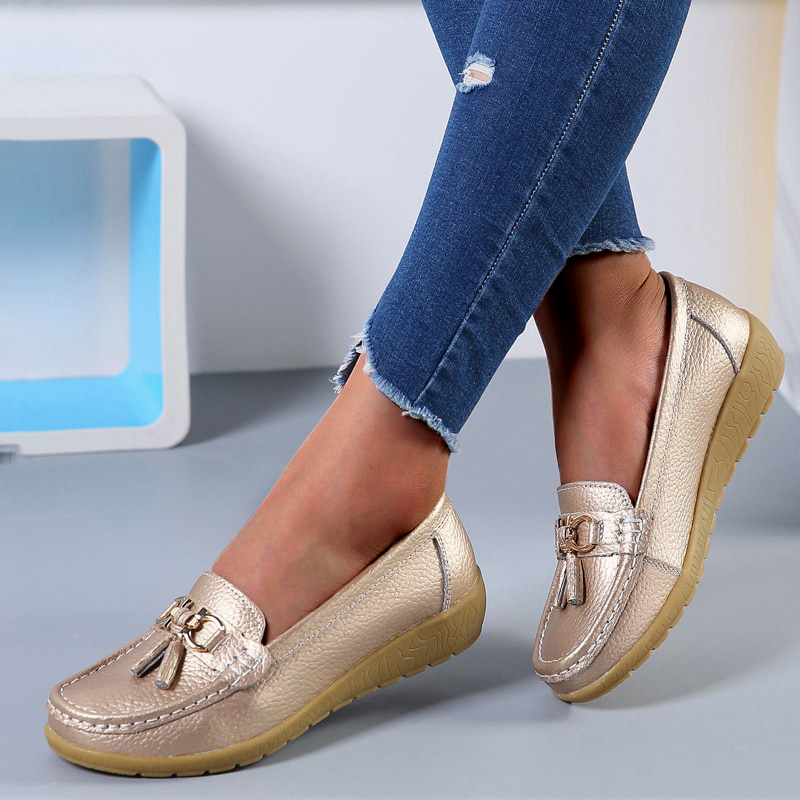 FREYJA™ - Bekväma Ortopediska Loafers, Stilrena och Stödjande