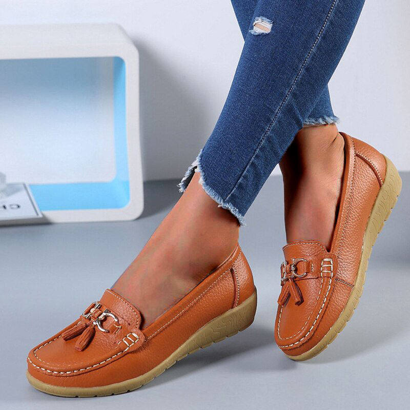 FREYJA™ - Bekväma Ortopediska Loafers, Stilrena och Stödjande