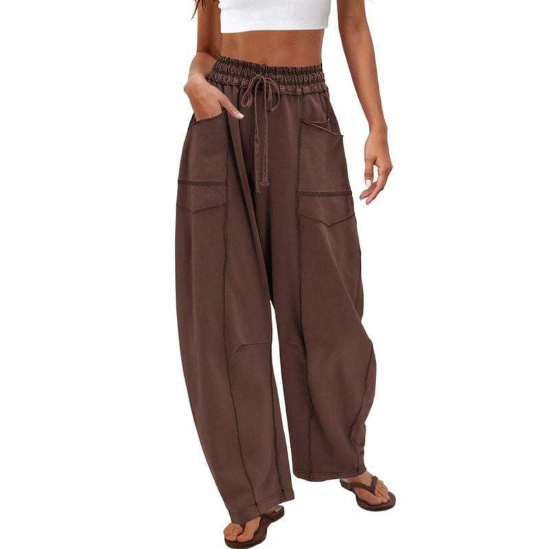 AVANITA™ – Bekväma Baggy Leg Loungebyxor