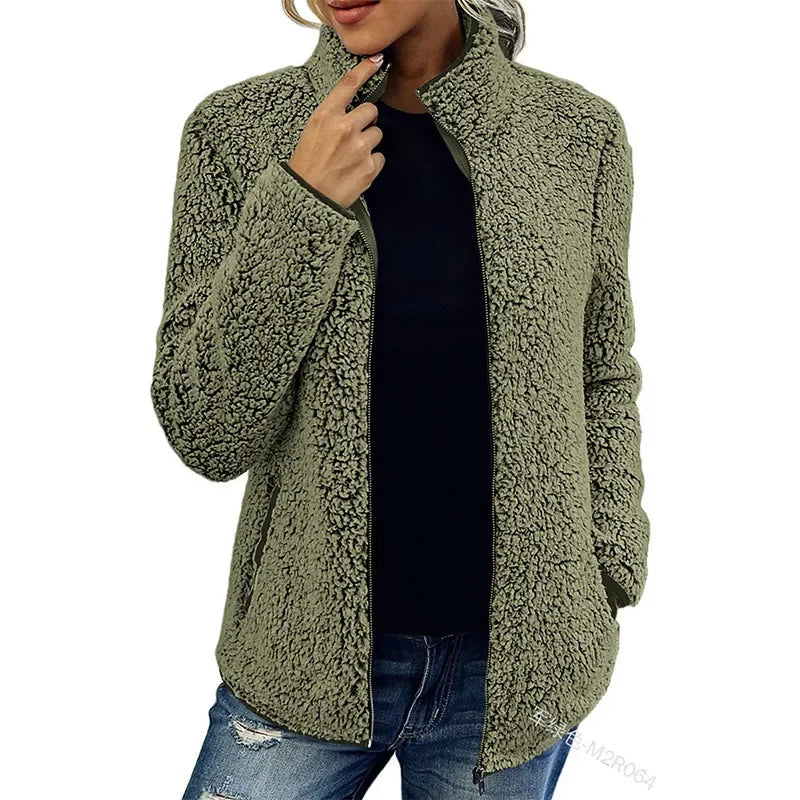 Sofia™ | Elegant Casual Fleecejacka