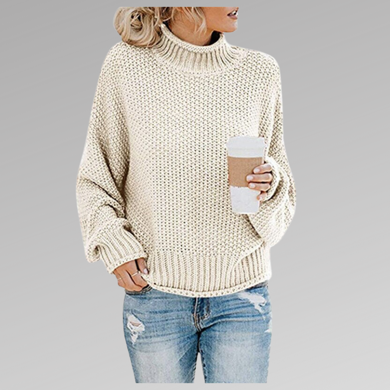 STELLA| Klassisk Strikket Sweatshirt