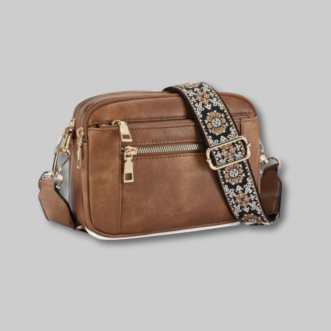 Mira™ - Elegant Läderaxelväska