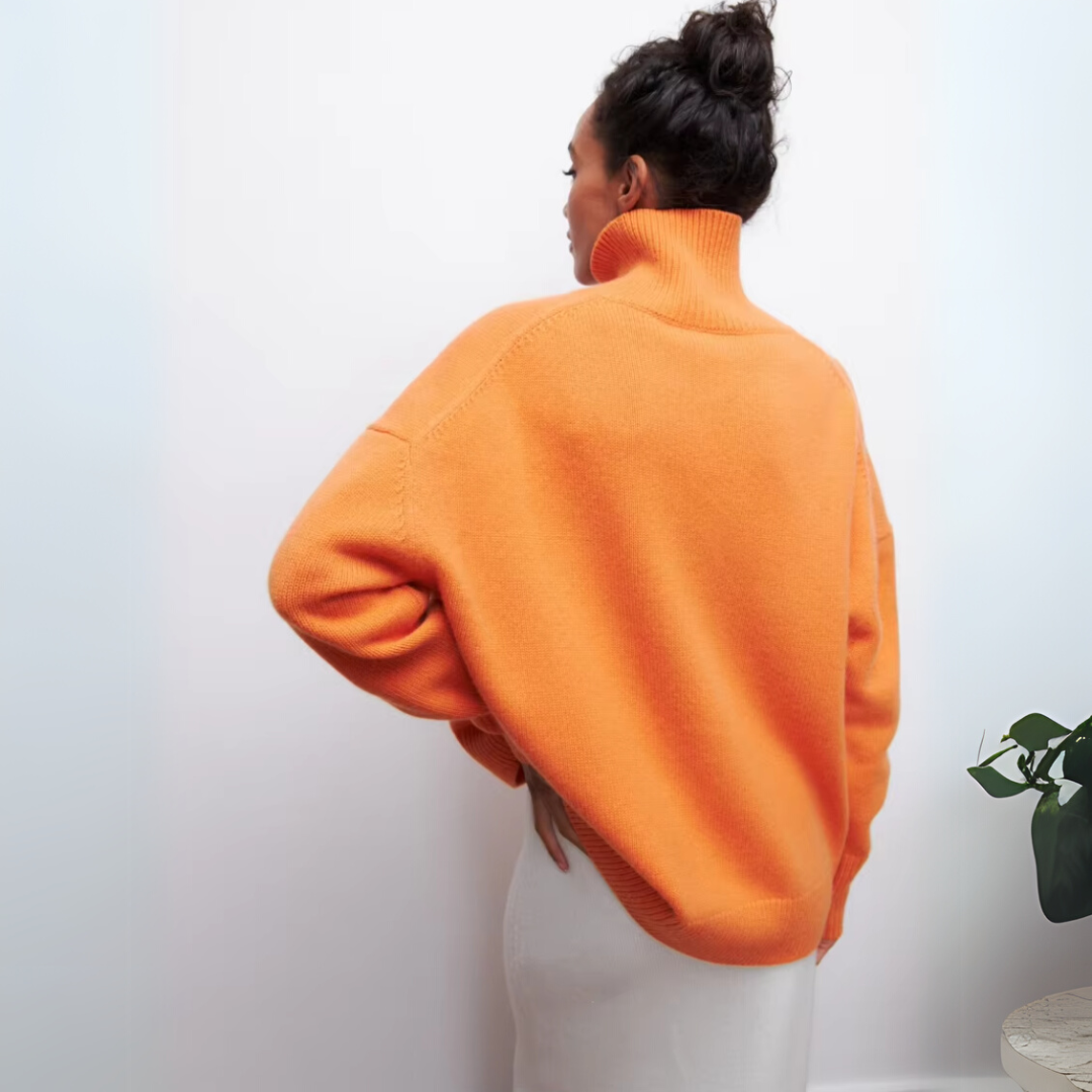 STELLA| Lun højhalset sweater
