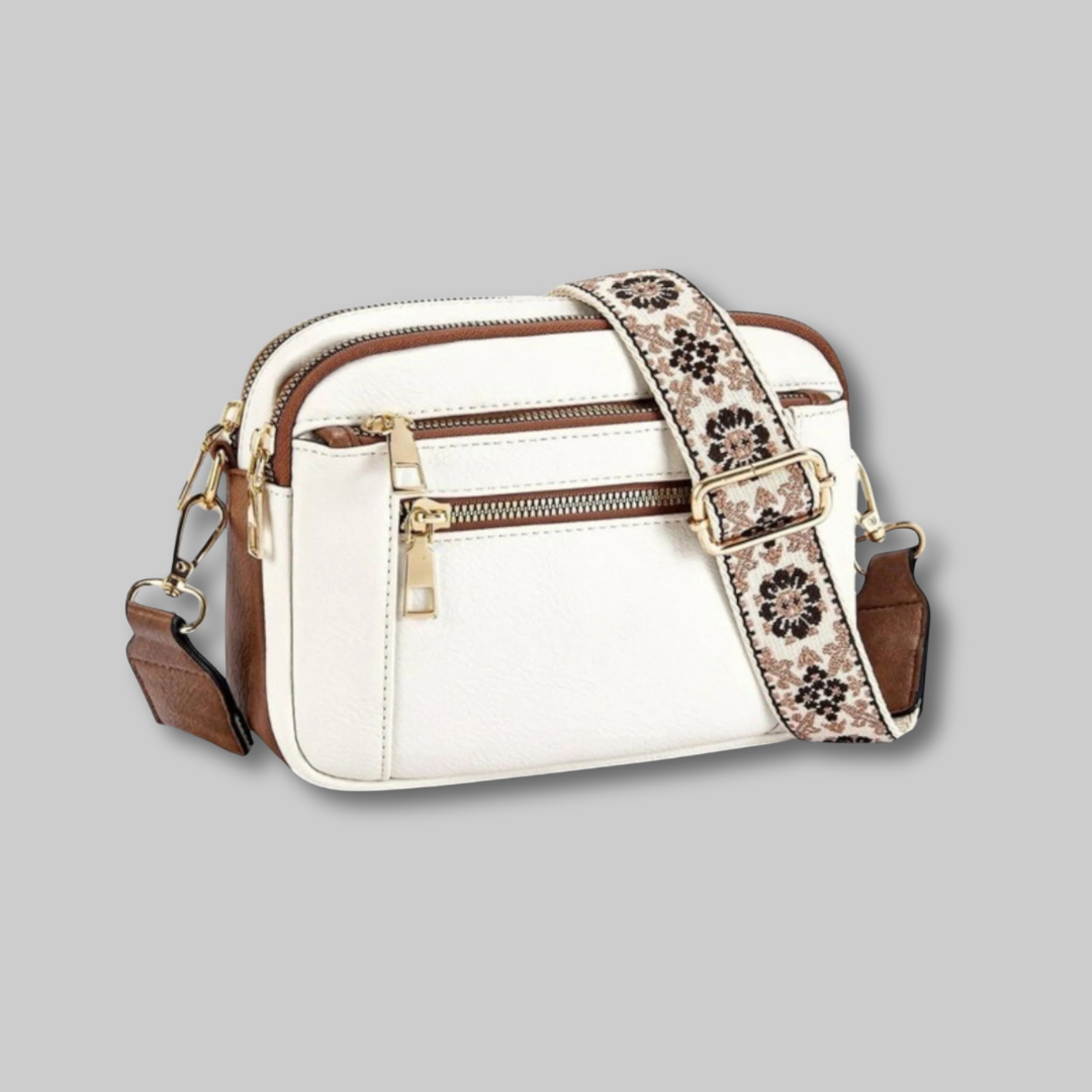 Mira™ - Elegant Läderaxelväska