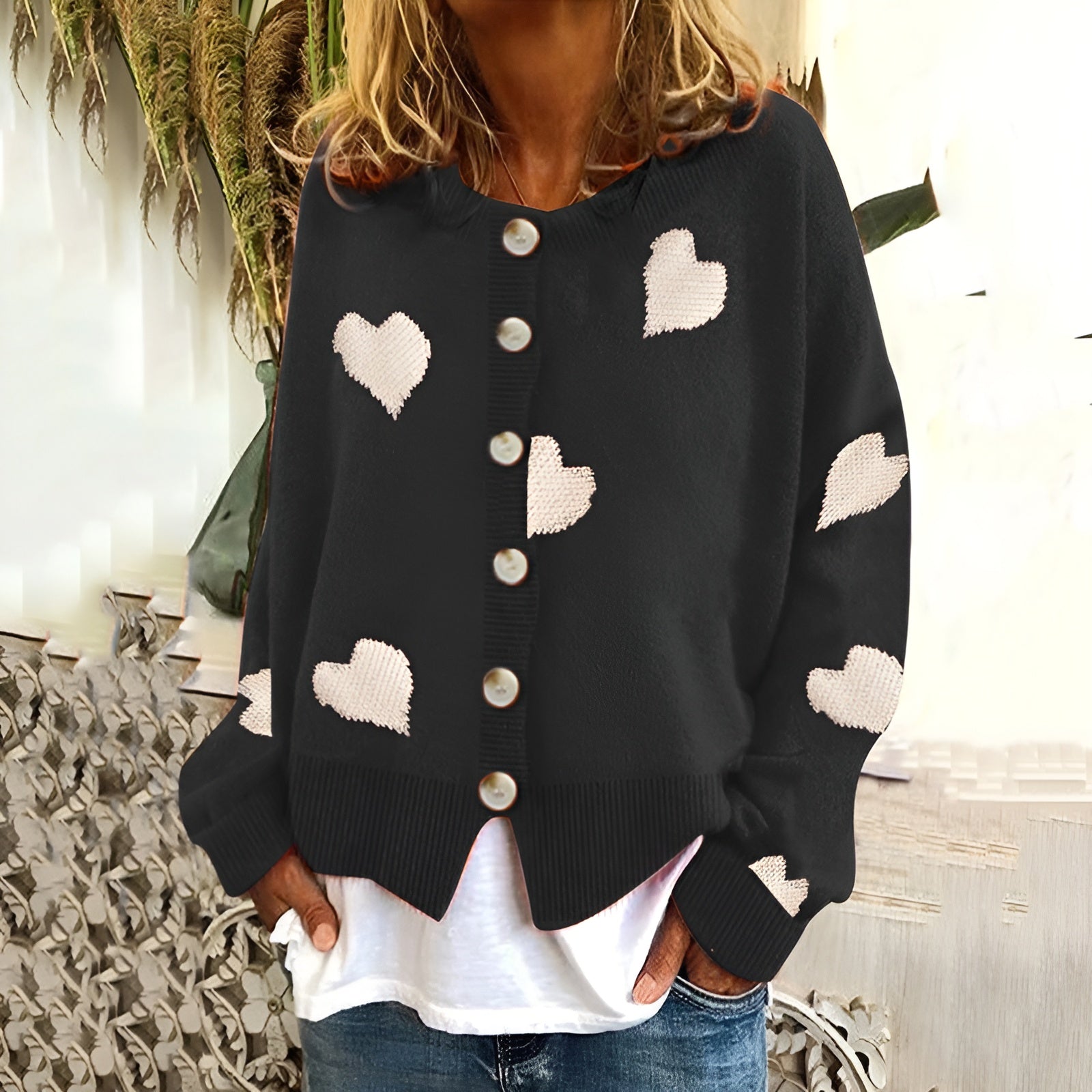 STELLA| Hjerte-sweater