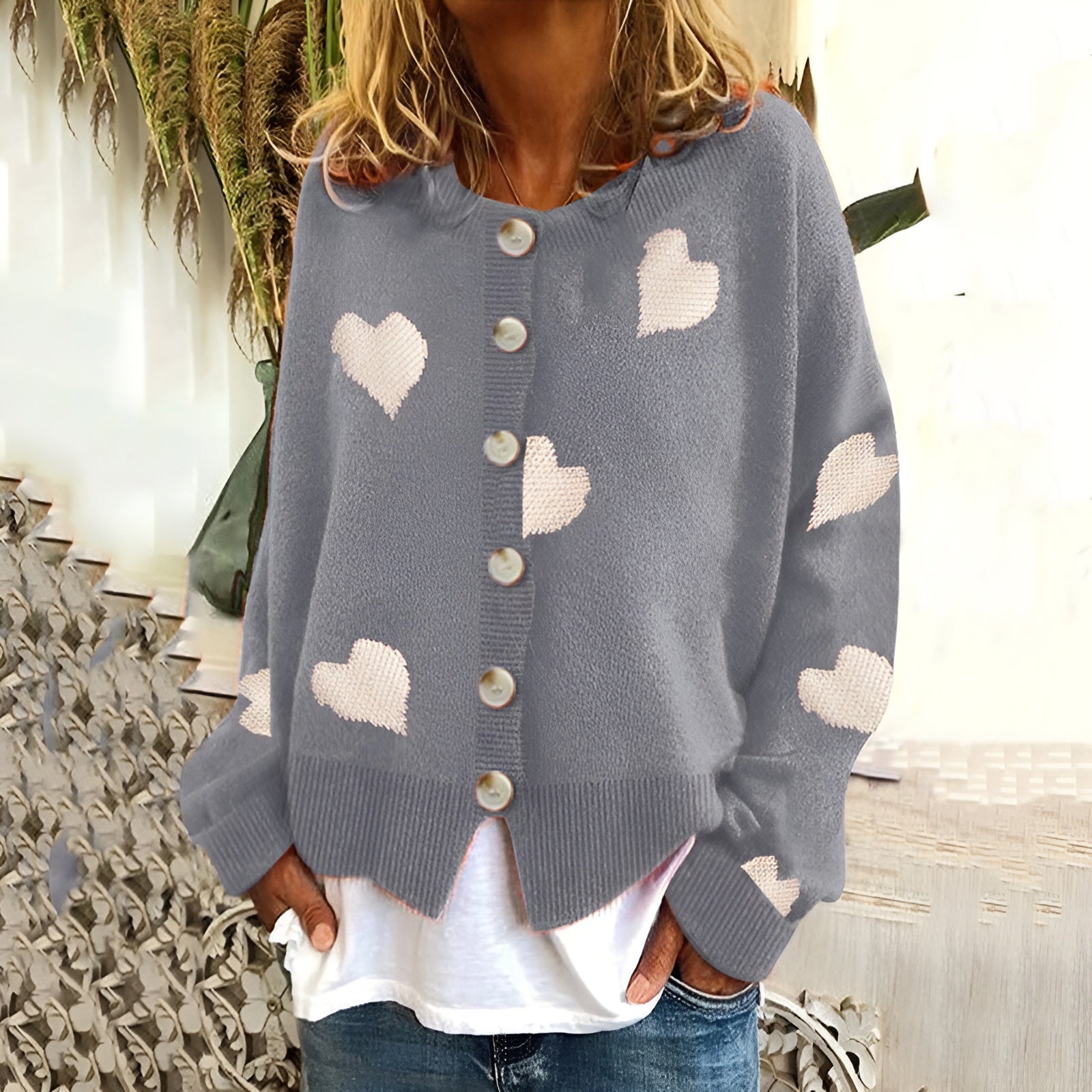 STELLA| Hjerte-sweater