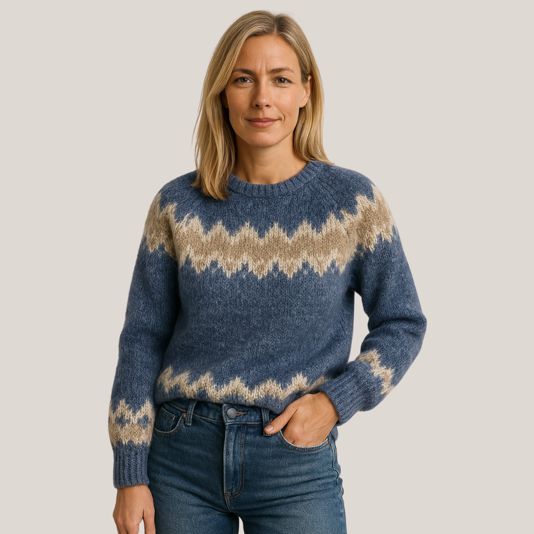 STELLA| Skandinavisk design blød og elegant trøje