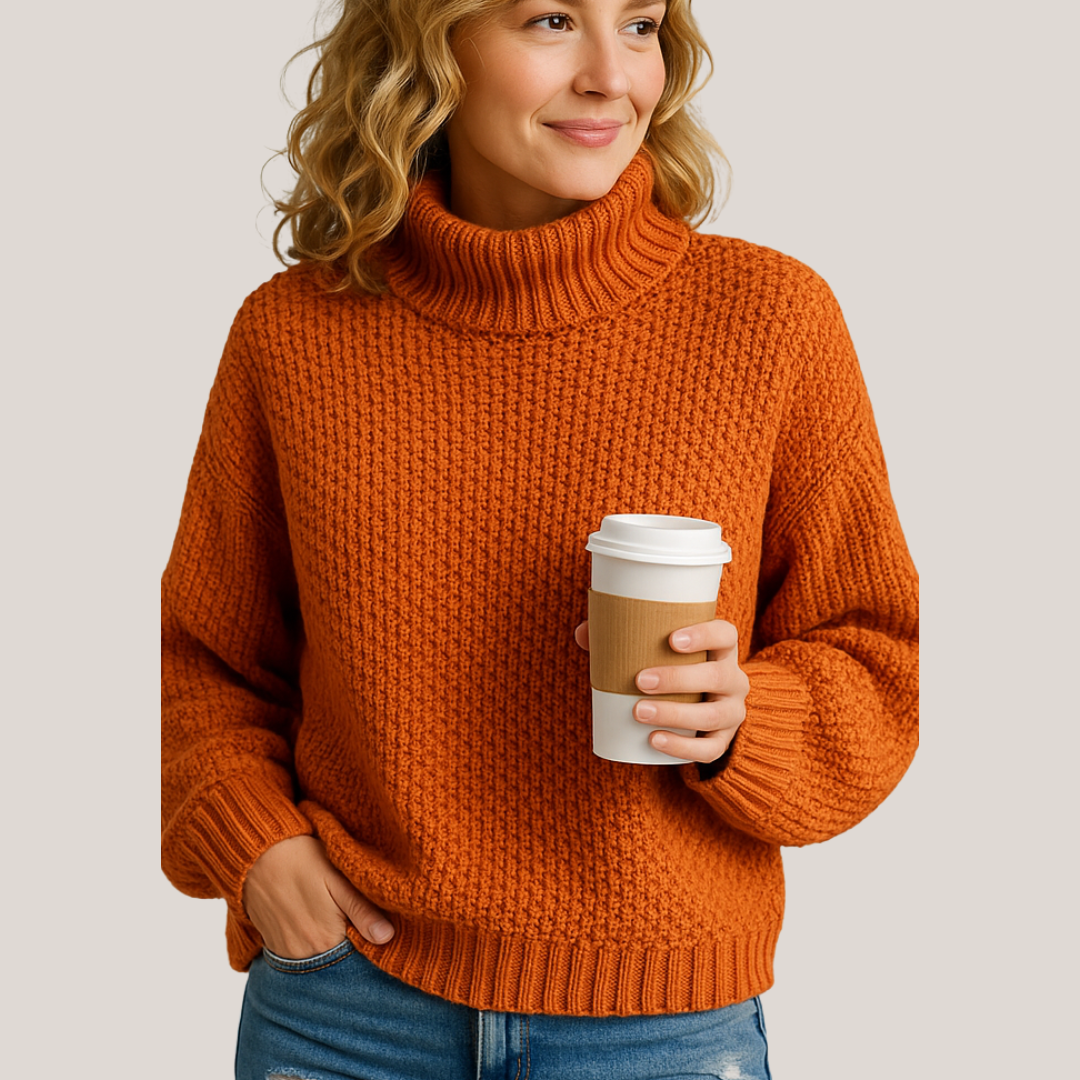 STELLA| Klassisk Strikket Sweatshirt