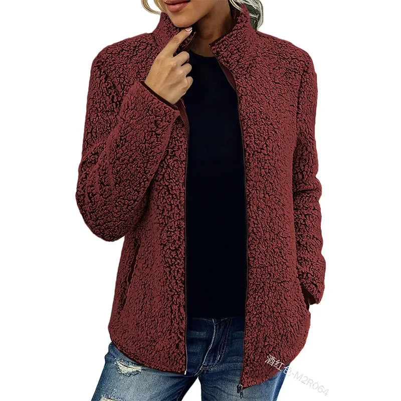 Sofia™ | Elegant Casual Fleecejacka