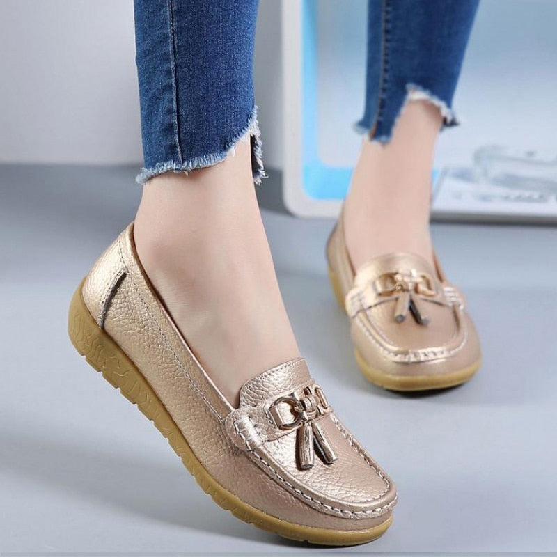 FREYJA™ - Bekväma Ortopediska Loafers, Stilrena och Stödjande