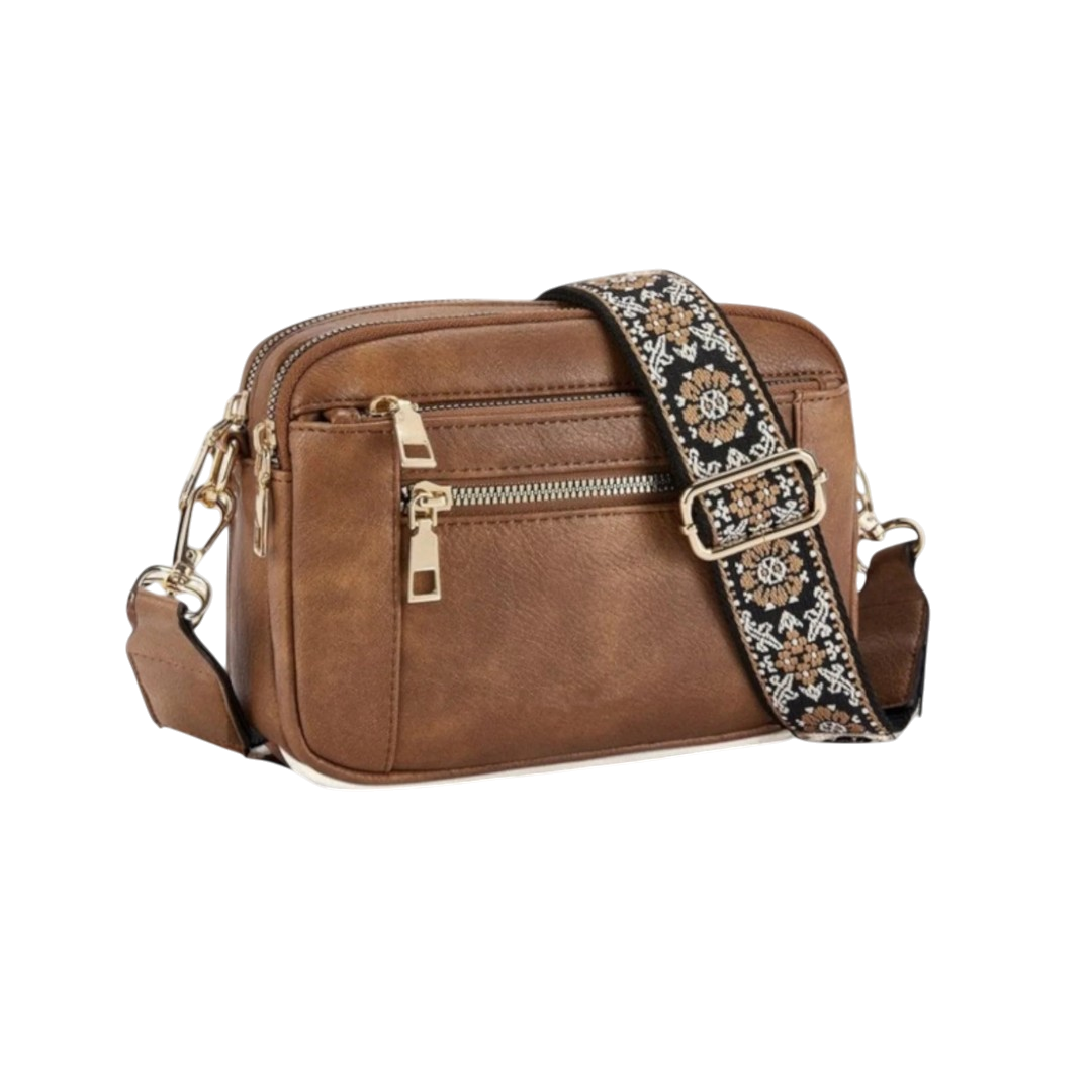 Mira™ - Elegant Läderaxelväska