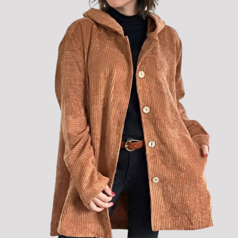 🍂 Höstens avslappnade samettjacka 🧥