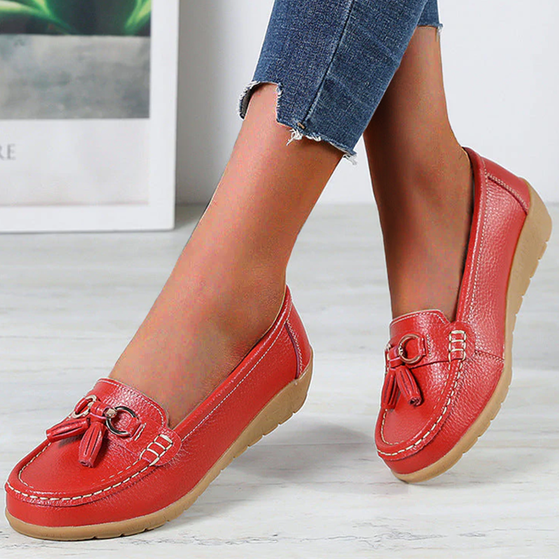 FREYJA™ - Bekväma Ortopediska Loafers, Stilrena och Stödjande