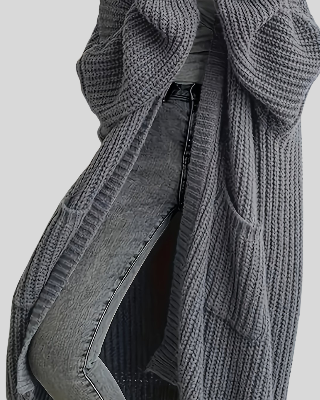 Modehus | Lang Elegant Cardigan