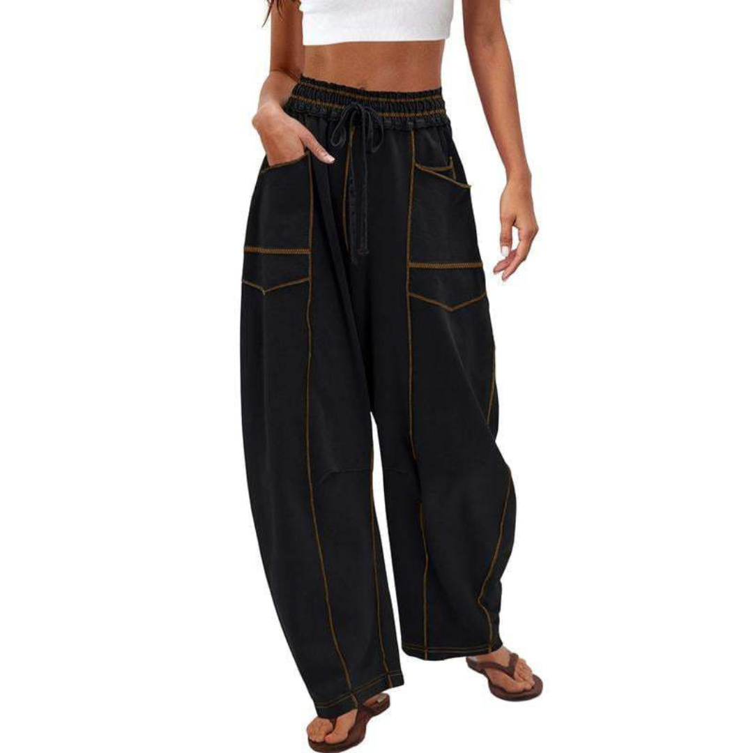 AVANITA™ – Bekväma Baggy Leg Loungebyxor