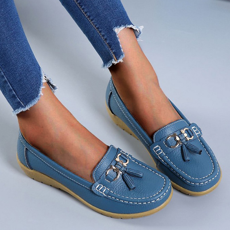 FREYJA™ - Bekväma Ortopediska Loafers, Stilrena och Stödjande