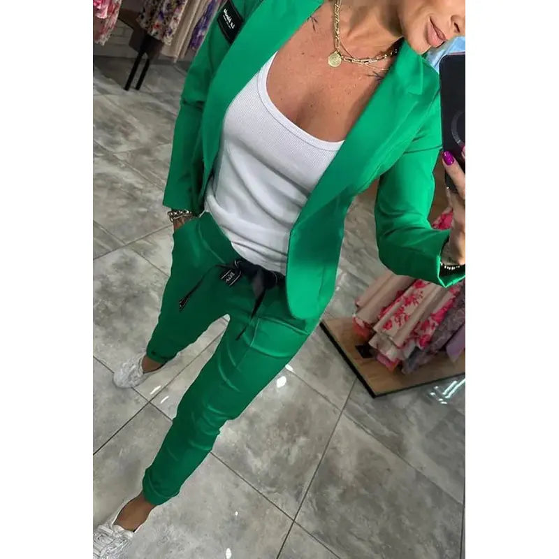 Katrine™ | Skräddarsydd tvådelad kostym