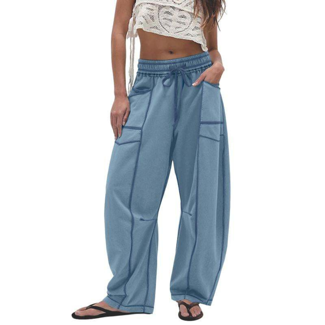 AVANITA™ – Bekväma Baggy Leg Loungebyxor