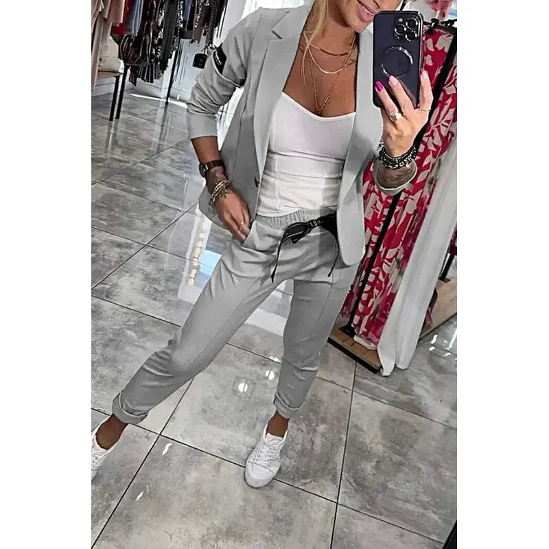 Katrine™ | Skräddarsydd tvådelad kostym