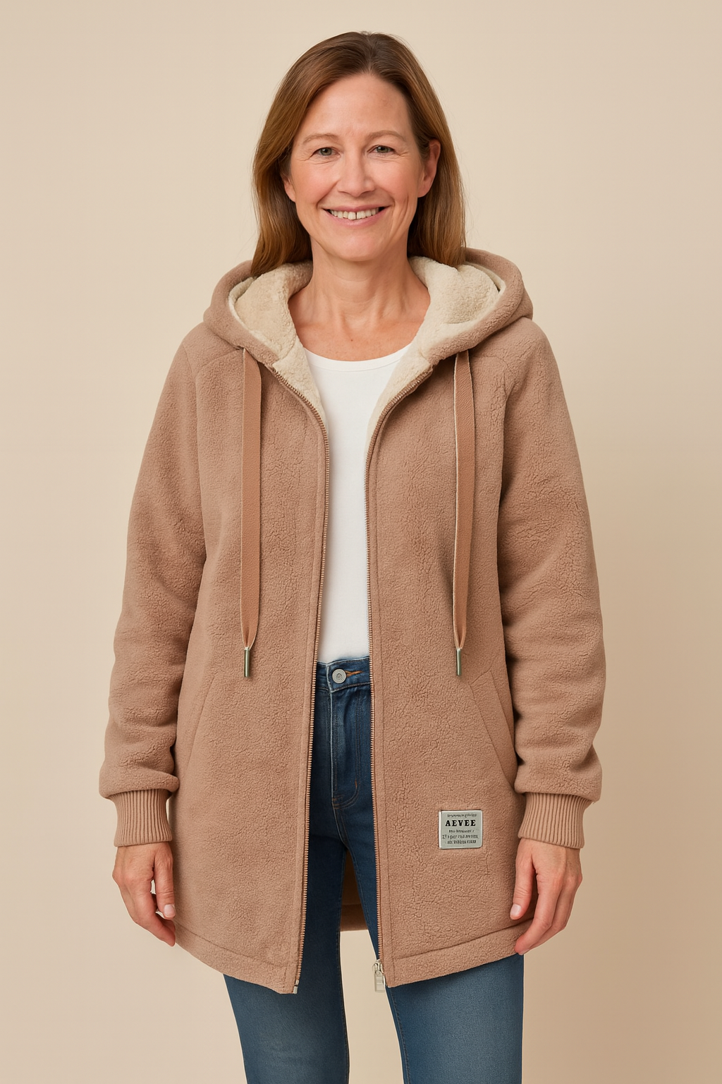 Birgitta | Dam fleecejacka – Komfort och stil som varar