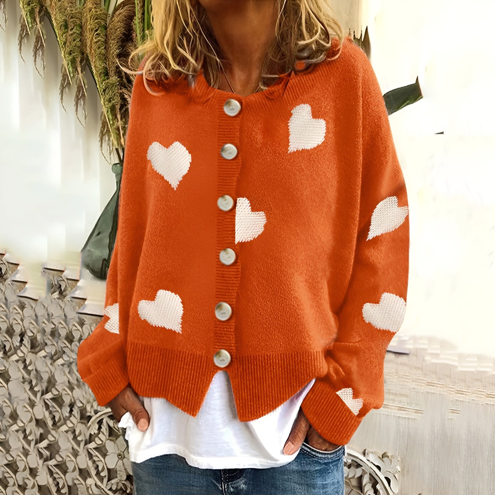 STELLA| Hjerte-sweater