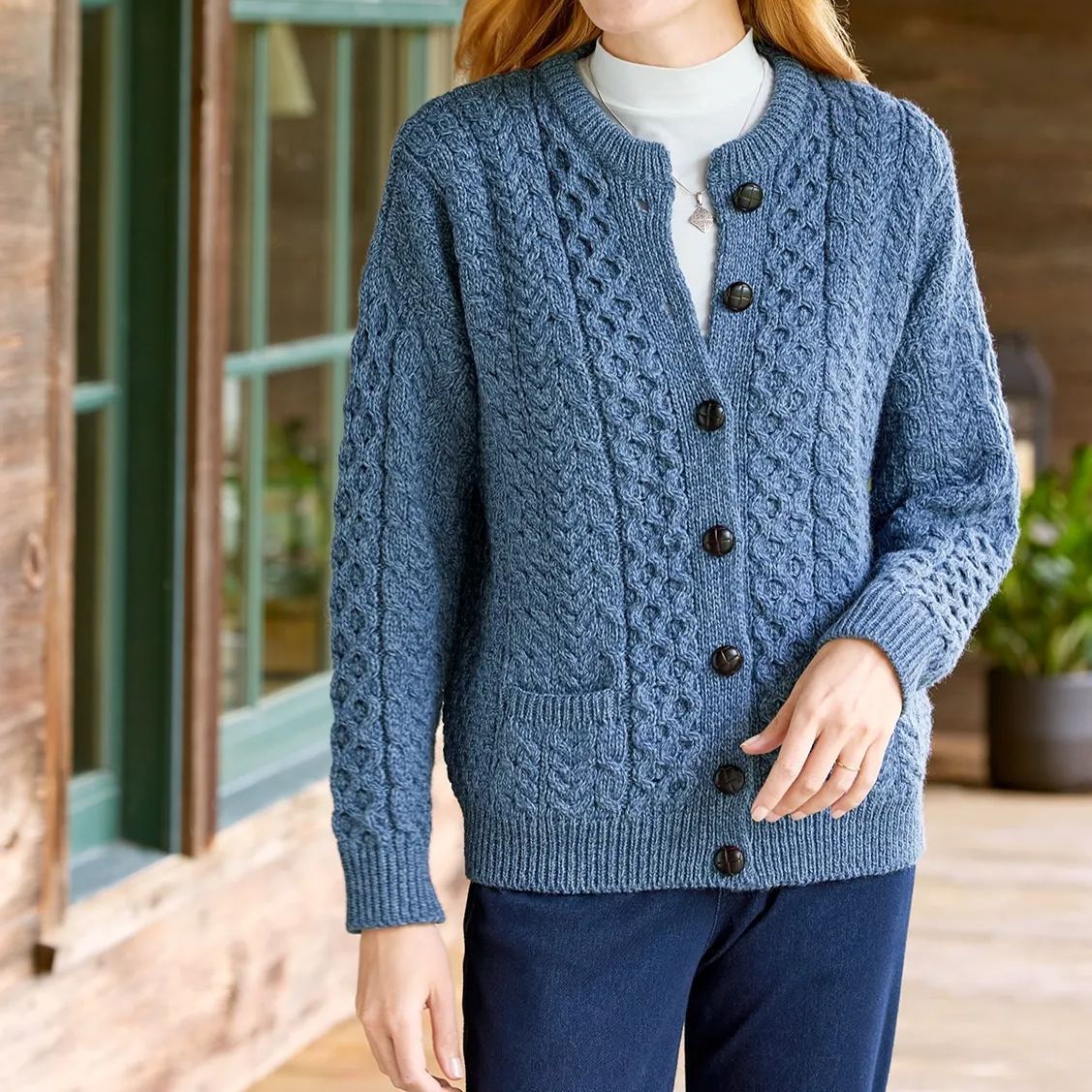 STELLA| Langærmet Casual Cardigan
