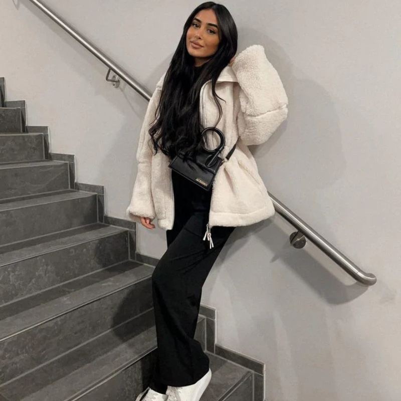 Kaja™ | Mjuk teddyjacka