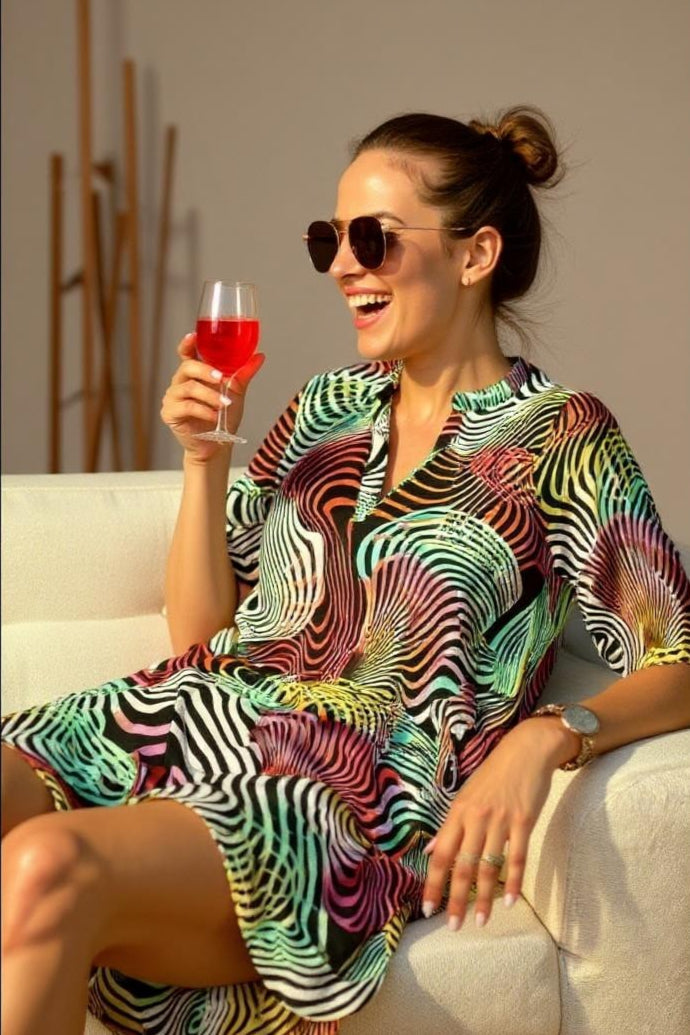 VIGGA - Psykedelisk Kjole