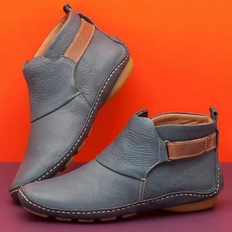FREYJA™ - Bekväma Och Halkfria Trendiga Vintage-Stövelskor