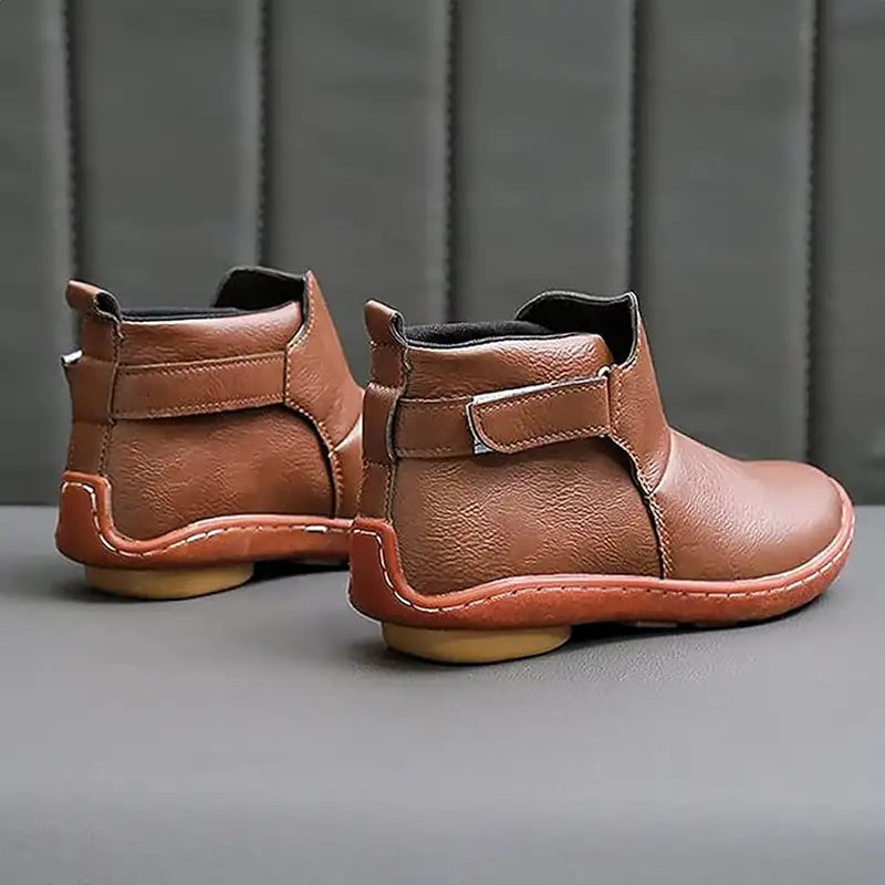 FREYJA™ - Bekväma Och Halkfria Trendiga Vintage-Stövelskor