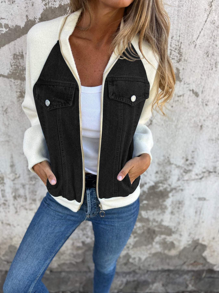 Felicia™ | Unik denimjacka med en vintage-twist